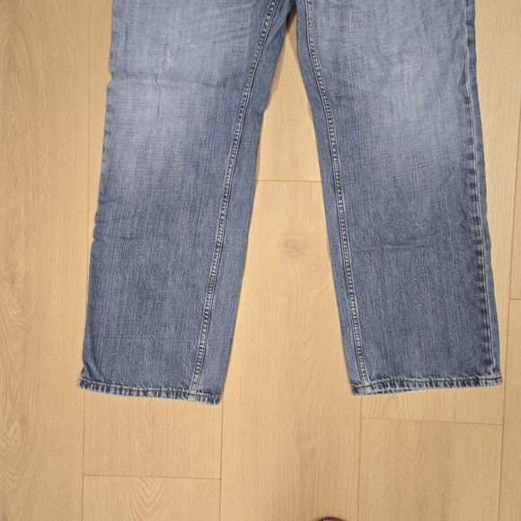 Levis 559 Jeans Mens Sz 38x32 Blue Straight Denim Med Wash 100% Cotton - Picture 4 of 12